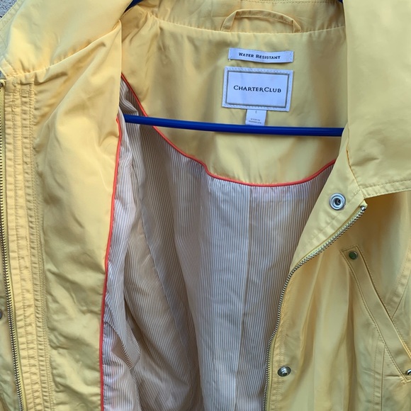 Yellow charter club jacket - Picture 4 of 7